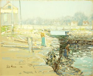 La Diga del Mulino, Cos Cob da Childe Frederick Hassam