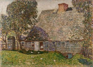La Vecchia Casa Mulford, East Hampton da Childe Frederick Hassam