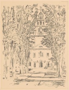 Chiesa Coloniale, Gloucester da Childe Hassam
