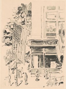 Lafayette Street da Childe Hassam