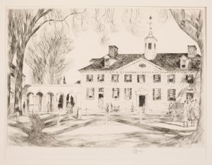 Mt. Vernon, 1925 da Childe Hassam