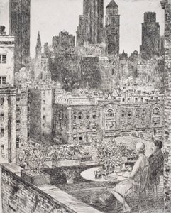 New York, primavera 1931 da Childe Hassam