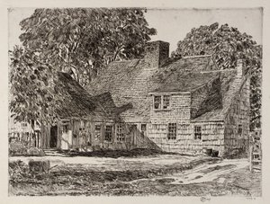 Vecchia casa Dominy da Childe Hassam
