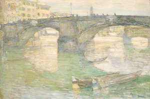 Ponte Santa Trinità da Childe Hassam