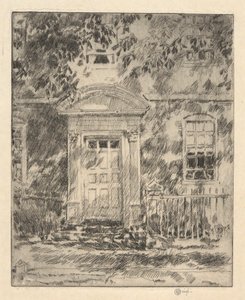 Porta di Portsmouth, 1916 da Childe Hassam
