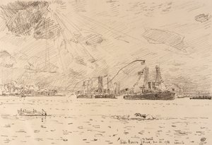 Il ritorno della flotta da Childe Hassam