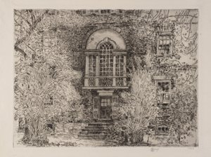 Primavera ad Annapolis (Chase House Garden) da Childe Hassam