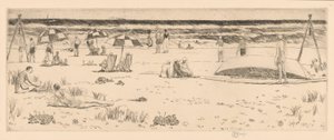 The Beach Club, Easthampton da Childe Hassam
