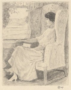 La sedia georgiana da Childe Hassam
