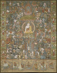 Shakyamuni Buddha da Chinese Master.