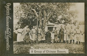 Un gruppo di pugili cinesi da Chinese Photographer