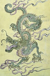 Un drago cinese da Chinese School