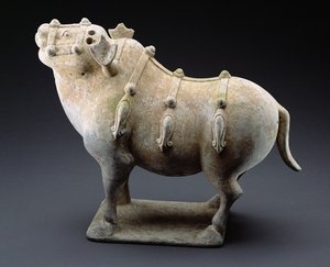 Toro, periodo degli Stati Combattenti, 1027-220 a.C. da Chinese School