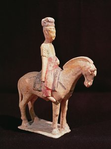 Cavaliere, dinastia Tang (618-906)