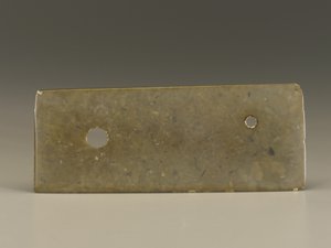 Strumento cerimoniale (kuei) dinastia Shang o Zhou occidentale