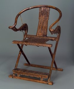 Sedia (pieghevole), dinastia Ming, 1600-50