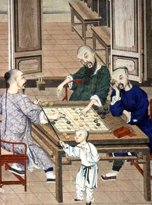 Cinesi che giocano a Go da Chinese School