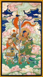 Imperatore Guan, Rotolo Appeso, c.1700