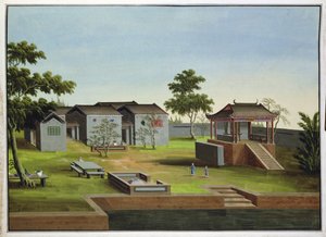 Scena di giardino, c.1820-40