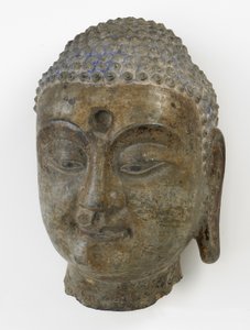 Testa del Buddha, Periodo di Divisione, 550-577 da Chinese School