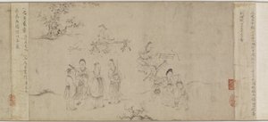 Illustrazioni del Settimo Mese dagli Odi di Bin, dinastia Song o Yuan, metà XIII-metà XIV secolo