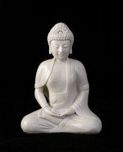 Buddha seduto, provincia di Fujian, dinastia Ming o Qing