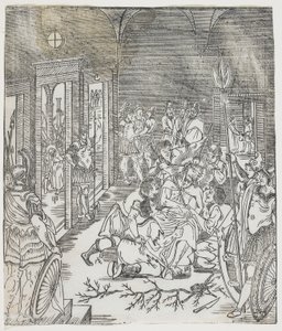La derisione di Cristo, 1637 da Chinese School