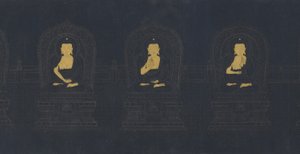 I Sette Buddha del Passato, forse dinastia Ming