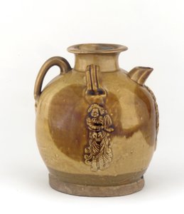 Brocca in ceramica Wajiaping, IX secolo da Chinese School
