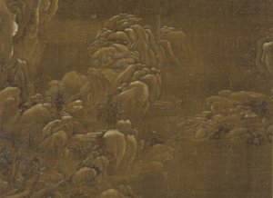 Paesaggio invernale, dinastia Ming o Qing, XV-XVIII secolo