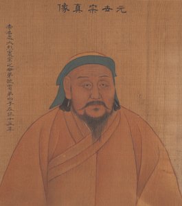 Ritratto di un imperatore passato, c.1900 da Chinese School Chinese School