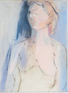 Eva, dipinto astratto dal vero, 2015