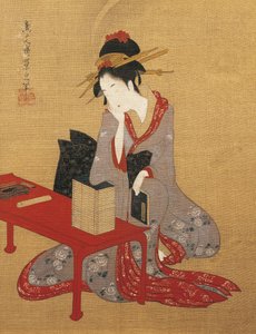 Oiran sognante (prostituta di alto rango)