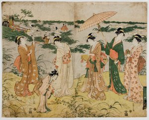 Caccia alle lucciole da Chobunsai Eishi