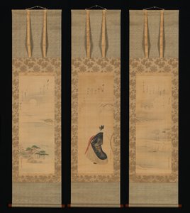 Neve, luna e fiori di ciliegio (Yoshiwara nelle tre stagioni) da Chobunsai Eishi