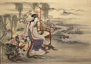 La bellezza cinese Yang Guifei
