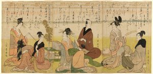 I sei immortali della poesia, abbreviato da Chokosai Eisho