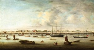 Barche da pesca cinesi, Shanghai, c.1857