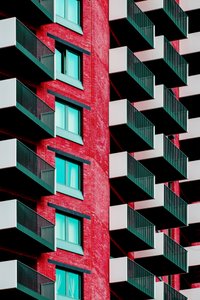 Architettura moderna e vivace