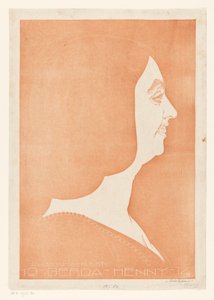 Ritratto di Gerda Henny da Chris Lebeau (signed by artist)