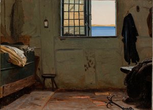 Camera da letto di un pescatore