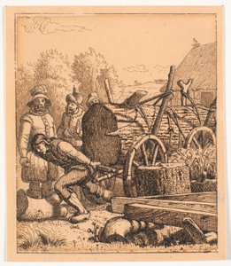 Illustrazione per St. St. Blicher, Le tre vigilie da Christen Dalsgaard
