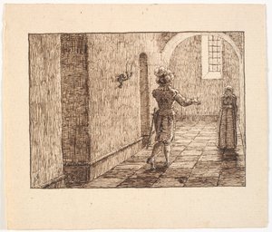 Illustrazione per St. St. Blicher, Le tre vigilie da Christen Dalsgaard