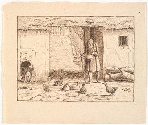 Illustrazione per St. St. Blicher, Le tre vigilie da Christen Dalsgaard