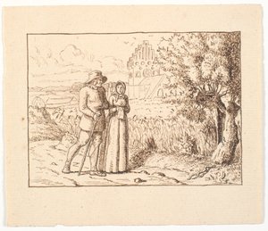 Illustrazione per St. St. Blicher, Le tre vigilie da Christen Dalsgaard