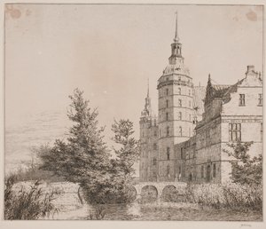 Castello di Frederiksborg. Parte presso il Ponte della Zecca