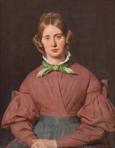 Ritratto di Susanne Cecilie Købke, nata Købke, moglie dell