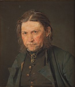 Ritratto di un vecchio marinaio da Christen Købke