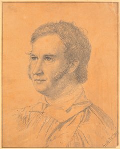 Ritratto di Jacob Georg Købke (consigliere di giustizia, medico diocesano a Nykøbing F.) da Christen Købke