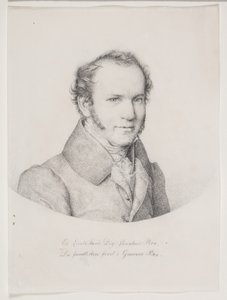 Ritratto di Niels Schyth da Christen Købke